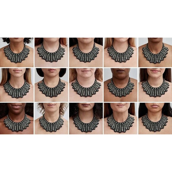 Banana Republic Notorious RBG Dissent Collar Ruth Bader Ginsburg- New in Box - Picture 4 of 10